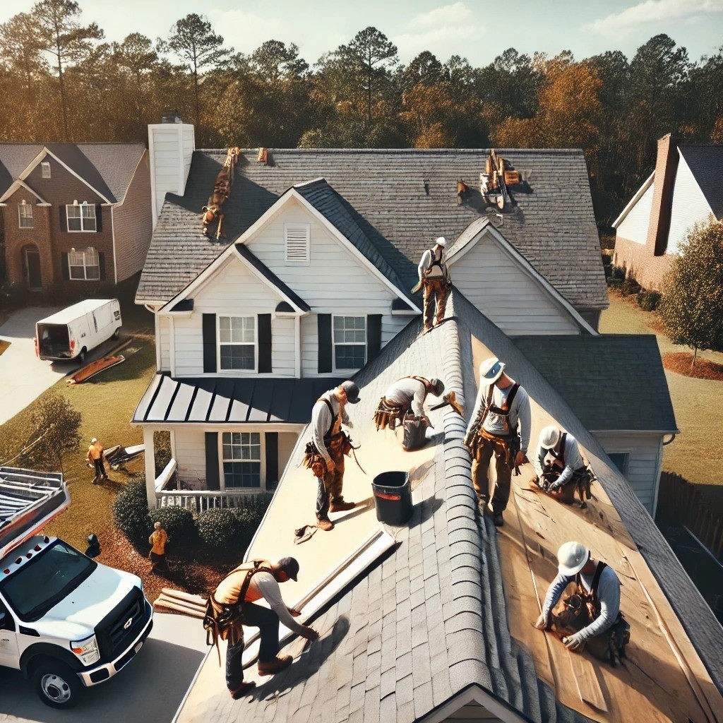 Emergency Roof Repair Contractors Matthews